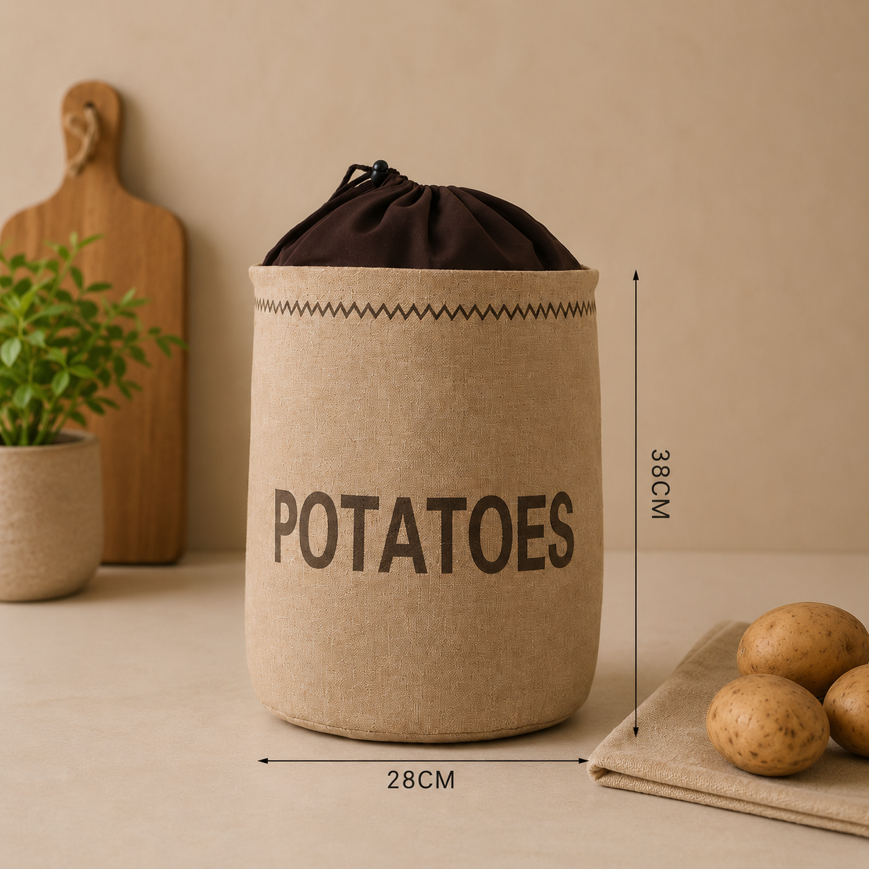 EkoHem FreshBag™ – Naturliga Förvaringspåsar - 3 -pack