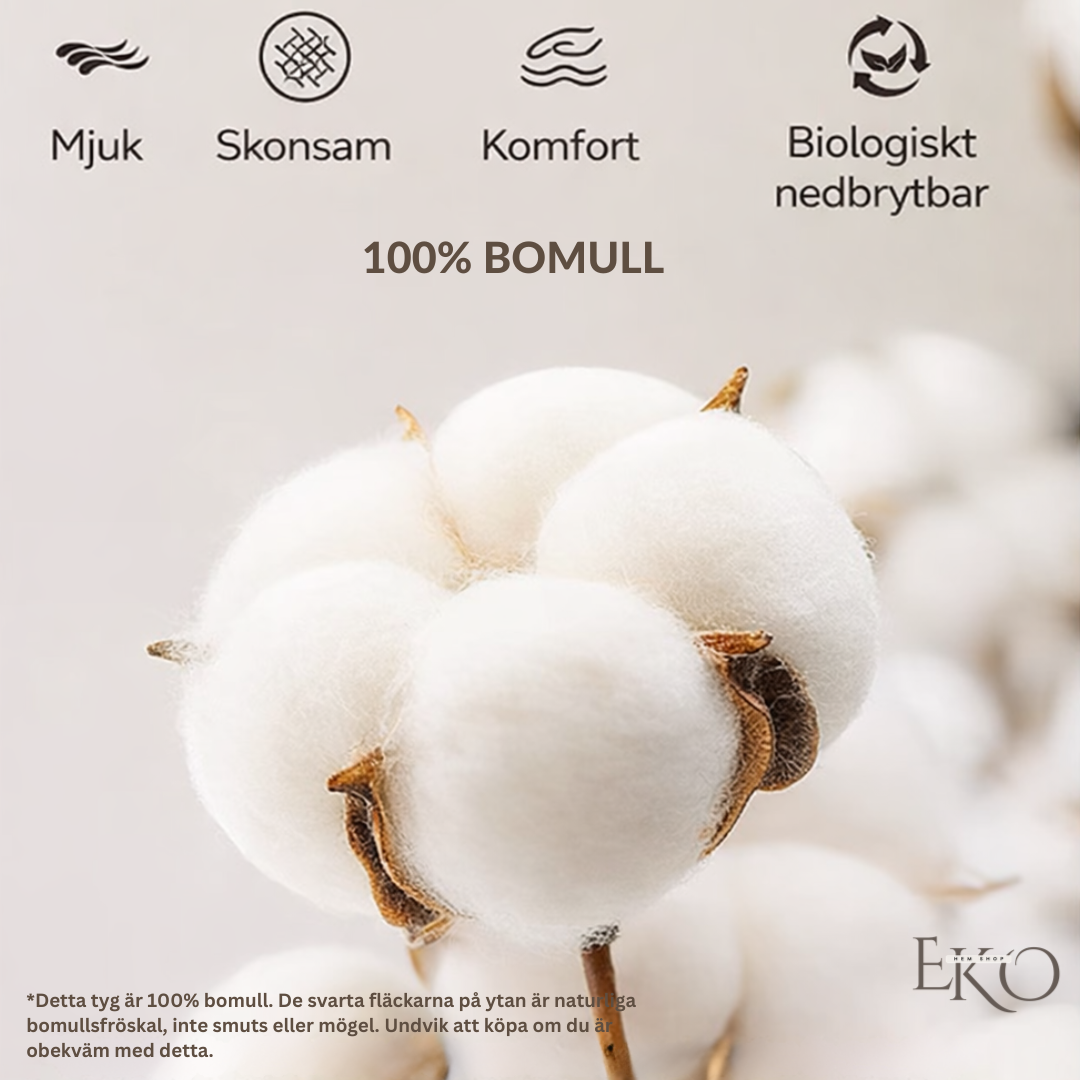 Ekologisk Bivax Brödpåse – 100 % Bomull