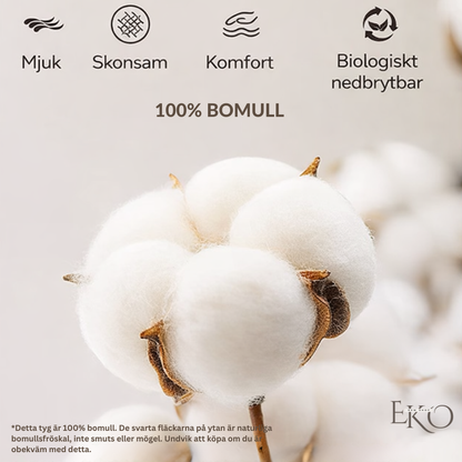 Ekologisk Bivax Brödpåse – 100 % Bomull