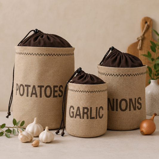 EkoHem FreshBag™ – Naturliga Förvaringspåsar - 3 -pack