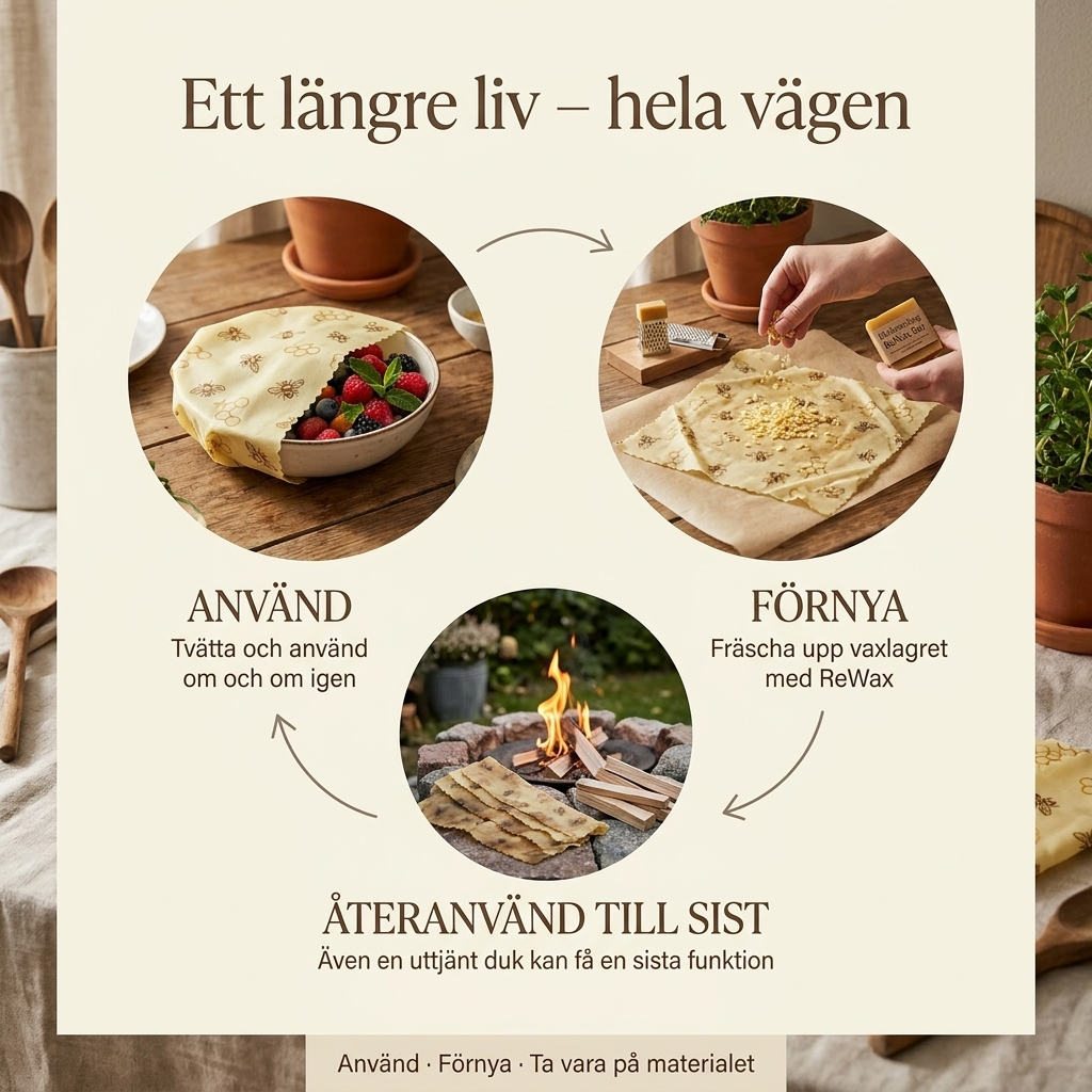 Bivax Matfolie™ – Återanvändbar (3pcs)