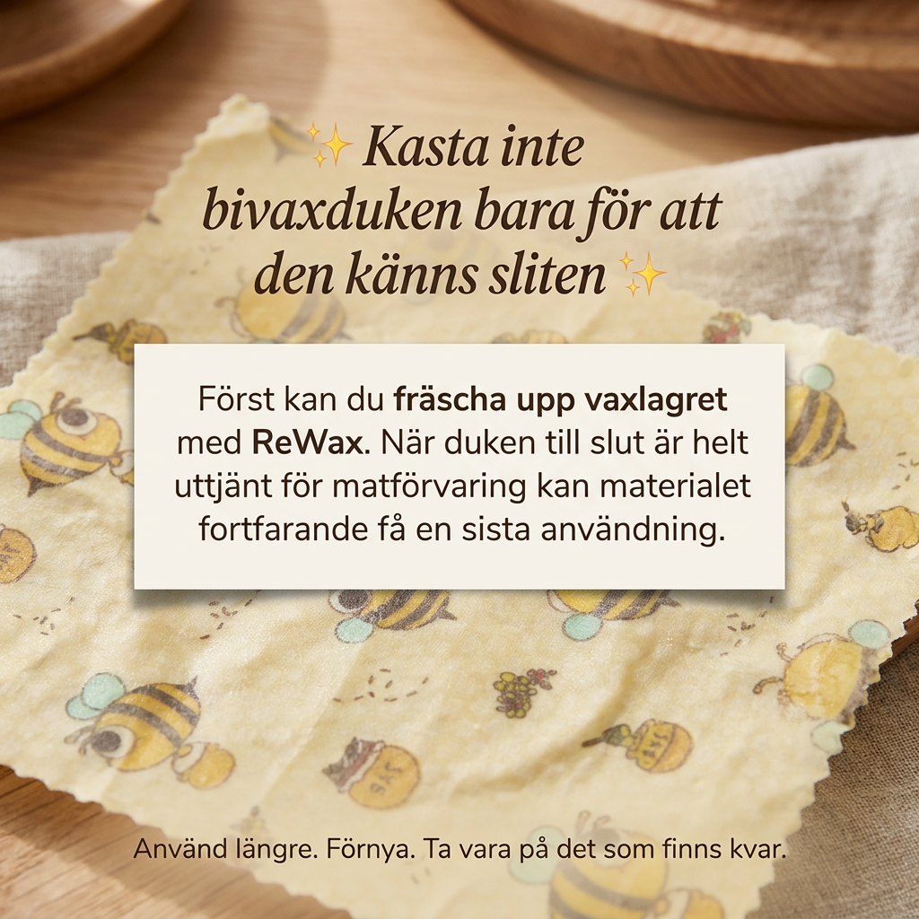 Bivax Matfolie™ – Återanvändbar (3pcs)