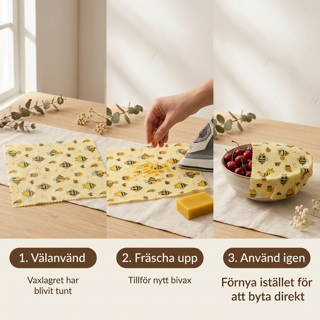Bivax Matfolie™ – Återanvändbar (3pcs)